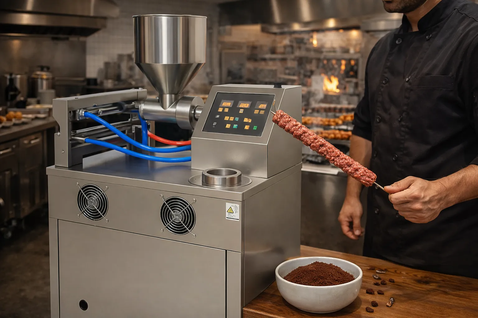 سیخ‌ گیر صنعتی دستی یا اتوماتیک